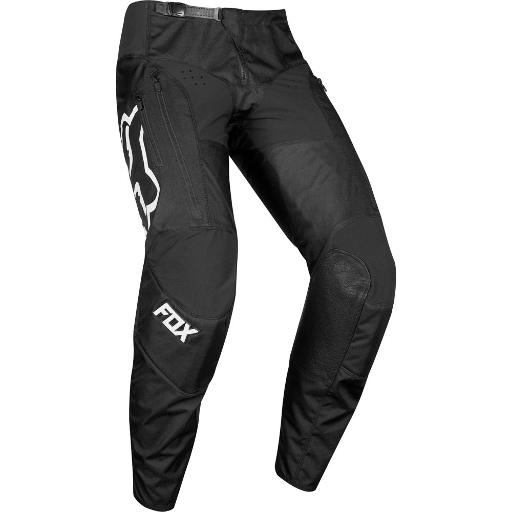 Fox Legion LT Motorradhose – Schwarz, 38, Mit Lederknieschonern, Atmungsaktiv, Für Enduro & Motocross