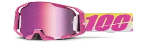 100% Armatic Goggle Sellars - Mirror Pink Lens