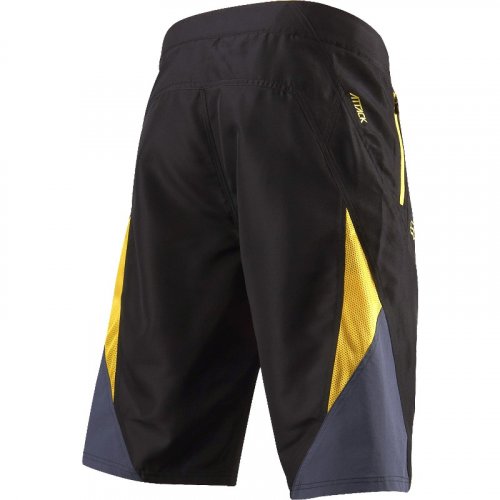 Fox Attack Q4 Short black yellow