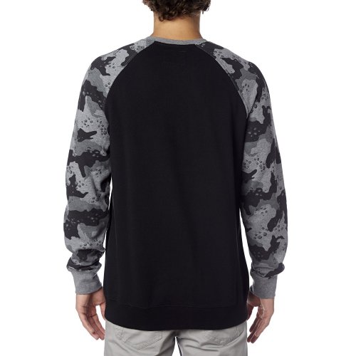 Fox Seize Crew Fleece (black)