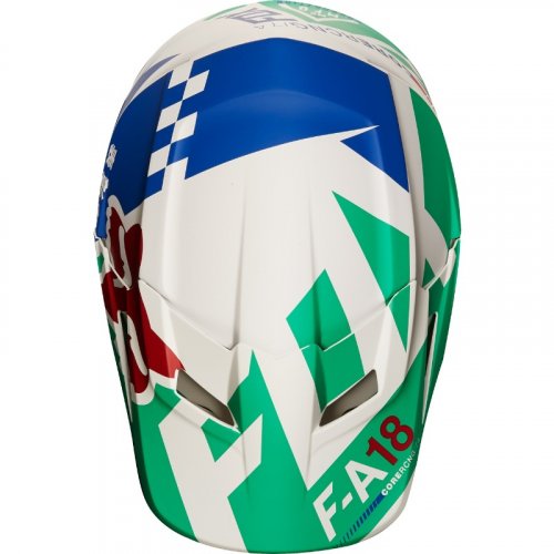 Fox V1 Sayak MX18 Helmet (green)