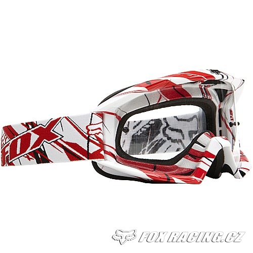 Fox Main Red Shard Goggles
