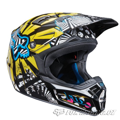 Fox V1 Camplosion 10 Helmet Fox Riders