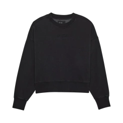 Fox Womens Wordmark Oversized Crew Pullover